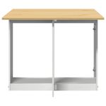 Casa si Gradina - Mobilier - Mese si birouri - Mese bucatarie si dining - Masa tip fluture pliabila „Corona”, alb, lemn masiv pin - Infinity.ro