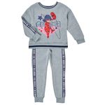 Fashion, accesorii si bijuterii - Copii - Imbracaminte copii - Treninguri si compleuri copii - Trening fete Miraculous Ladybug SHU1101 110 CM Gri 5 ani - Infinity.ro
