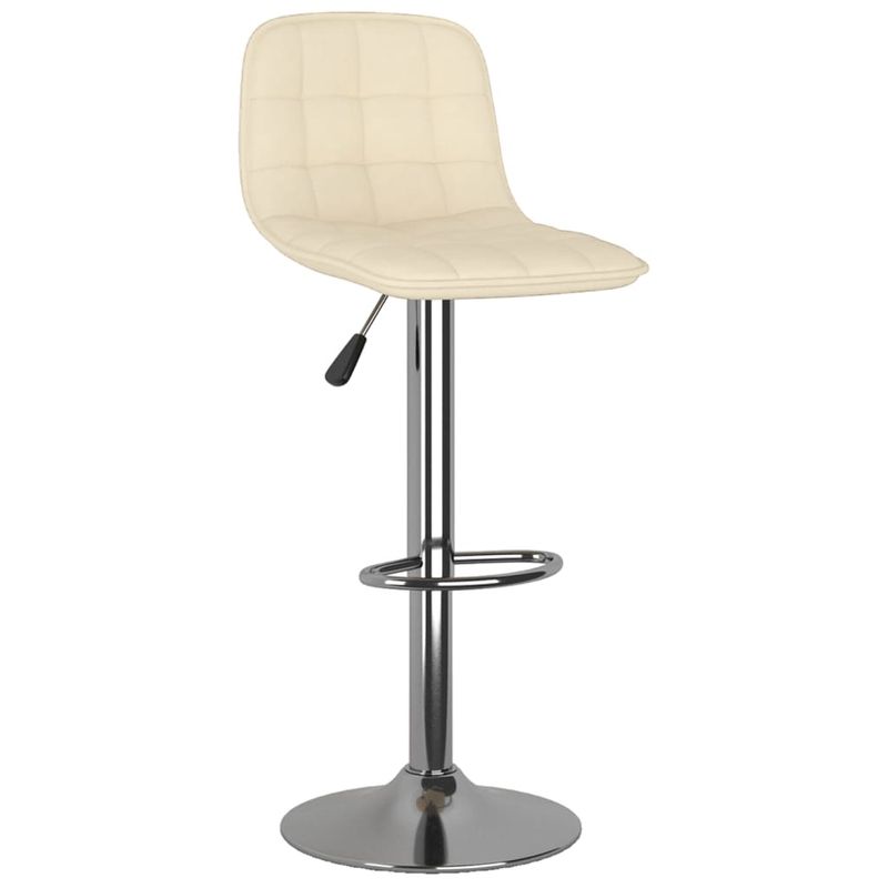 Casa si Gradina - Mobilier - Scaune si fotolii - Scaune - Scaune de bar, 2 buc., crem, material textil - Infinity.ro