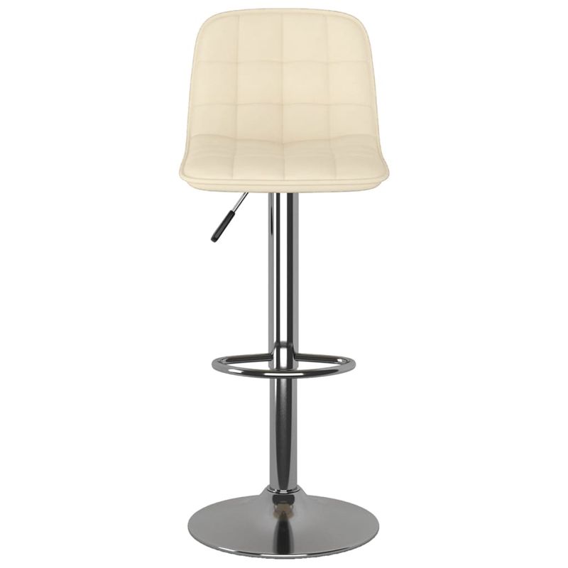 Casa si Gradina - Mobilier - Scaune si fotolii - Scaune - Scaune de bar, 2 buc., crem, material textil - Infinity.ro