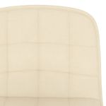 Casa si Gradina - Mobilier - Scaune si fotolii - Scaune - Scaune de bar, 2 buc., crem, material textil - Infinity.ro