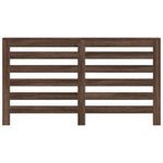 Casa si Gradina - Termice - Calorifere si accesorii - Accesorii calorifere - Masca pentru calorifer stejar maro 149x20x82 cm lemn prelucrat - Infinity.ro