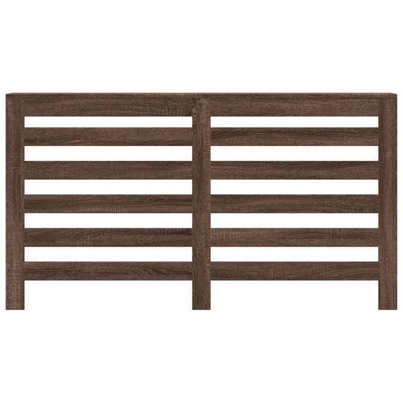 Casa si Gradina - Termice - Calorifere si accesorii - Accesorii calorifere - Masca pentru calorifer stejar maro 149x20x82 cm lemn prelucrat - Infinity.ro
