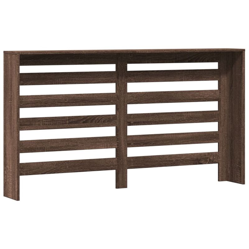 Casa si Gradina - Termice - Calorifere si accesorii - Accesorii calorifere - Masca pentru calorifer stejar maro 149x20x82 cm lemn prelucrat - Infinity.ro