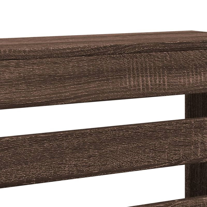 Casa si Gradina - Termice - Calorifere si accesorii - Accesorii calorifere - Masca pentru calorifer stejar maro 149x20x82 cm lemn prelucrat - Infinity.ro