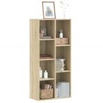 Casa si Gradina - Mobilier - Biblioteci si rafturi - Biblioteci - Biblioteca, stejar sonoma, 50x25x105 cm, lemn prelucrat - Infinity.ro