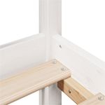 Casa si Gradina - Mobilier - Paturi si accesorii - Paturi - Cadru de pat fara saltea, alb, 150x200 cm, lemn masiv pin - Infinity.ro