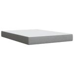 Casa si Gradina - Mobilier - Paturi si accesorii - Paturi - Pat continental, gri deschis, 140x200 cm, material textil - Infinity.ro