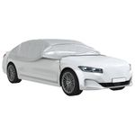 Auto si Moto - Intretinere auto - Huse auto - Husa auto partiala, cu carlige, argintiu, XL - Infinity.ro