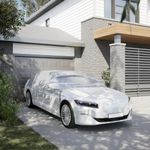 Auto si Moto - Intretinere auto - Huse auto - Husa auto partiala, cu carlige, argintiu, XL - Infinity.ro