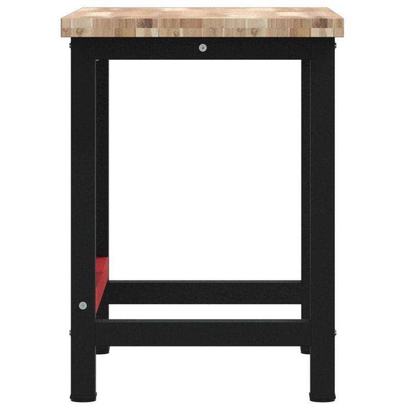 Casa si Gradina - Constructii - Scule de mana si unelte - Mese si bancuri de lucru - Banc de lucru 100x60x83 cm lemn masiv de acacia, dreptunghiular, natural - Infinity.ro