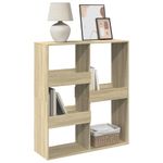Casa si Gradina - Mobilier - Biblioteci si rafturi - Biblioteci - Biblioteca/Separator camera, stejar sonoma, 100x33x115 cm - Infinity.ro