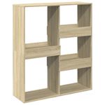 Casa si Gradina - Mobilier - Biblioteci si rafturi - Biblioteci - Biblioteca/Separator camera, stejar sonoma, 100x33x115 cm - Infinity.ro