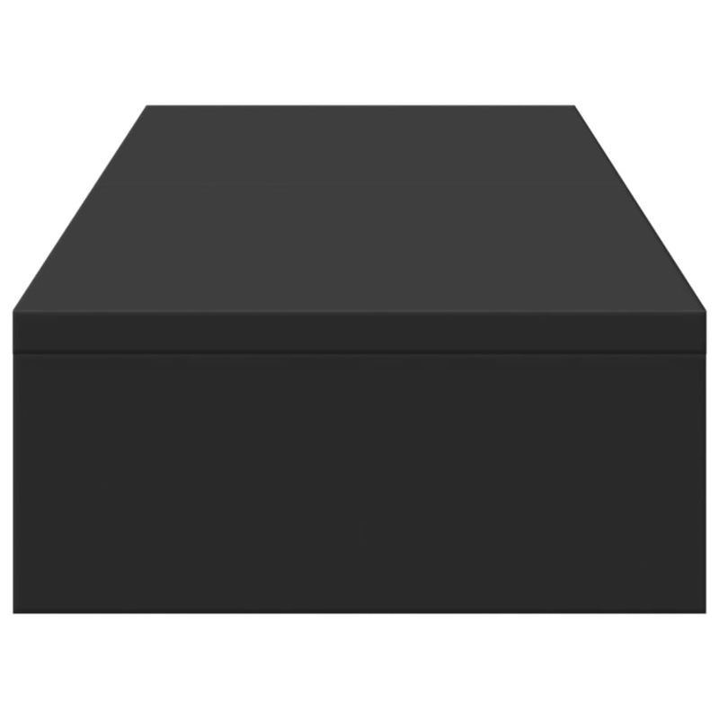 Laptop, Telefoane si Tablete - Laptopuri si accesorii - Accesorii Laptop - Standuri/Coolere notebook - Suport monitor reglabil, negru, 80x24x10,5 cm, lemn prelucrat - Infinity.ro