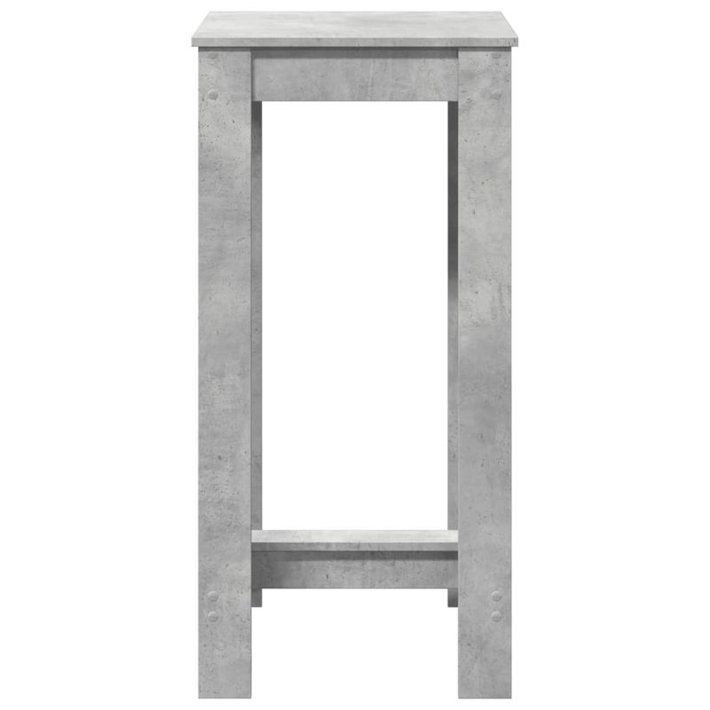 Casa si Gradina - Mobilier - Mese si birouri - Mese bucatarie si dining - Masa bar, gri beton, 51x50x103,5 cm, lemn prelucrat - Infinity.ro