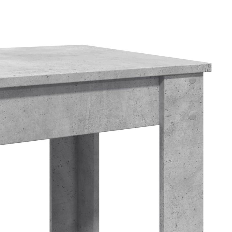 Casa si Gradina - Mobilier - Mese si birouri - Mese bucatarie si dining - Masa bar, gri beton, 51x50x103,5 cm, lemn prelucrat - Infinity.ro
