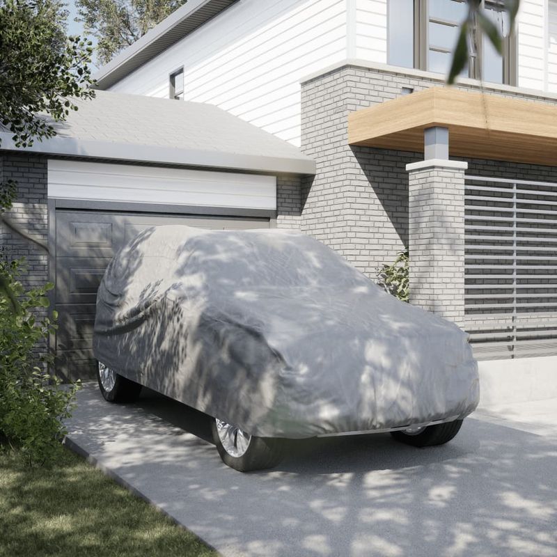 Auto si Moto - Intretinere auto - Huse auto - Husa auto pentru SUV, textil netesut, completa, gri, XL - Infinity.ro