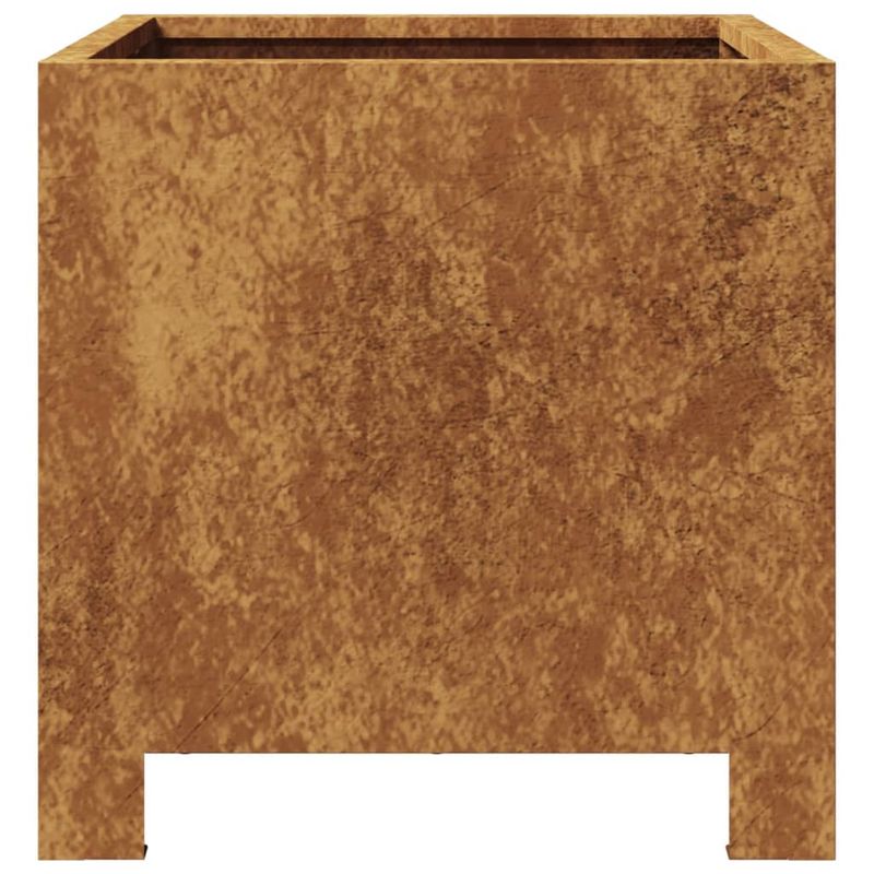 Casa si Gradina - Gradinarit si plante - Plante si ghivece - Ghivece si suporturi - Jardiniere gradina, 2 buc., 30x30x30 cm, otel corten - Infinity.ro