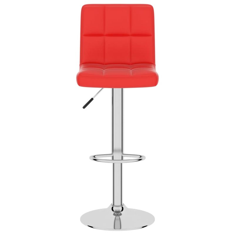 Casa si Gradina - Mobilier - Scaune si fotolii - Scaune - Scaun de bar, rosu, piele ecologica - Infinity.ro