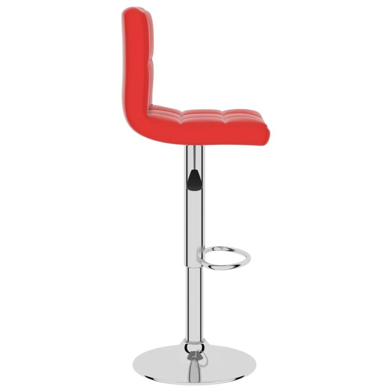 Casa si Gradina - Mobilier - Scaune si fotolii - Scaune - Scaun de bar, rosu, piele ecologica - Infinity.ro