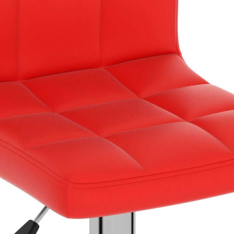 Casa si Gradina - Mobilier - Scaune si fotolii - Scaune - Scaun de bar, rosu, piele ecologica - Infinity.ro