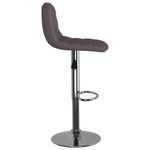 Casa si Gradina - Mobilier - Scaune si fotolii - Scaune - Scaune de bar, 2 buc., gri taupe, material textil - Infinity.ro
