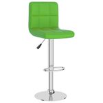 Casa si Gradina - Mobilier - Scaune si fotolii - Scaune - Scaun de bar, verde, piele ecologica - Infinity.ro