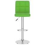 Casa si Gradina - Mobilier - Scaune si fotolii - Scaune - Scaun de bar, verde, piele ecologica - Infinity.ro