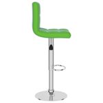 Casa si Gradina - Mobilier - Scaune si fotolii - Scaune - Scaun de bar, verde, piele ecologica - Infinity.ro