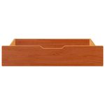 Casa si Gradina - Mobilier - Paturi si accesorii - Accesorii paturi - Sertare de pat 2 buc. 80x55x16 cm maro ceruit lemn masiv de pin - Infinity.ro
