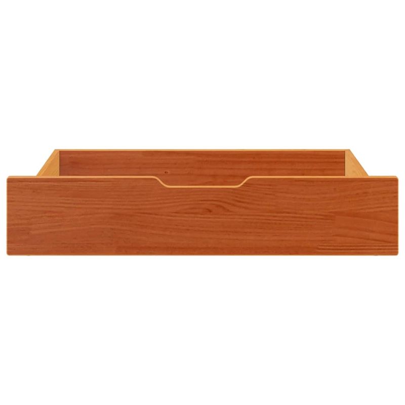 Casa si Gradina - Mobilier - Paturi si accesorii - Accesorii paturi - Sertare de pat 2 buc. 80x55x16 cm maro ceruit lemn masiv de pin - Infinity.ro
