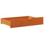 Casa si Gradina - Mobilier - Paturi si accesorii - Accesorii paturi - Sertare de pat 2 buc. 80x55x16 cm maro ceruit lemn masiv de pin - Infinity.ro
