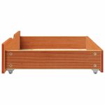 Casa si Gradina - Mobilier - Paturi si accesorii - Accesorii paturi - Sertare de pat 2 buc. 80x55x16 cm maro ceruit lemn masiv de pin - Infinity.ro