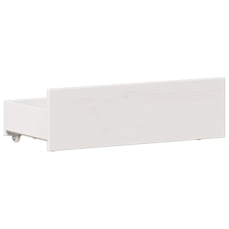 Casa si Gradina - Mobilier - Paturi si accesorii - Paturi - Cadru pat fara saltea/cu tablie, alb, 120x190cm, lemn masiv pin - Infinity.ro