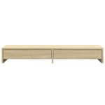 Laptop, Telefoane si Tablete - Laptopuri si accesorii - Accesorii Laptop - Standuri/Coolere notebook - Suport monitor cu sertare, stejar sonoma, 100x27x15 cm, lemn - Infinity.ro