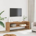 Casa si Gradina - Mobilier - Comode si corpuri - Comode - Dulap TV, stejar artizanal, 120x40x40 cm, lemn prelucrat - Infinity.ro