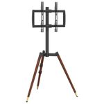 TV, Audio-Video si Foto - Accesorii TV si audio - Suporturi TV - Trepied TV pentru ecran de max. 37-65 inci VESA 400x400 mm 40kg, maro închis - Infinity.ro