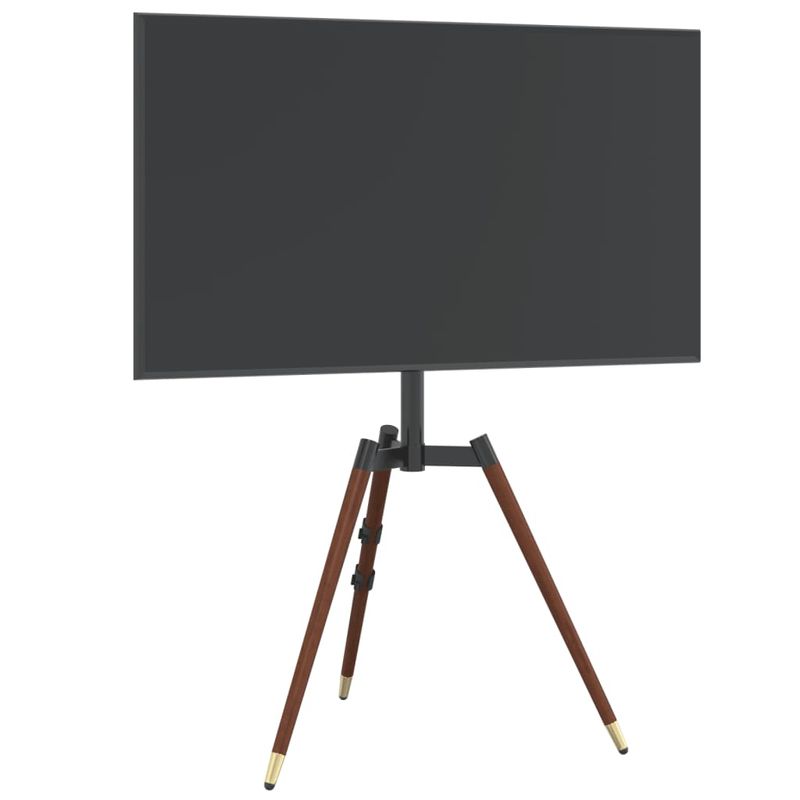 TV, Audio-Video si Foto - Accesorii TV si audio - Suporturi TV - Trepied TV pentru ecran de max. 37-65 inci VESA 400x400 mm 40kg, maro închis - Infinity.ro