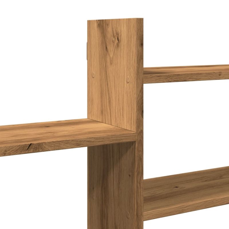 Casa si Gradina - Mobilier - Biblioteci si rafturi - Rafturi - Raft de perete stejar artizanal 167,5x18x68 cm lemn prelucrat - Infinity.ro