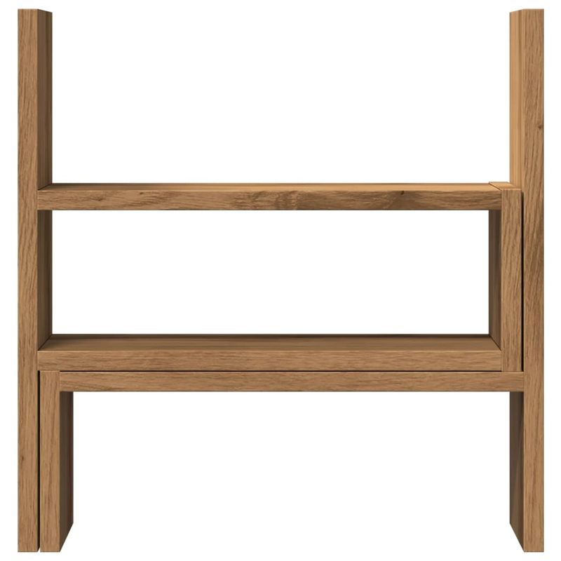 Laptop, Telefoane si Tablete - Laptopuri si accesorii - Accesorii Laptop - Standuri/Coolere notebook - Organizator birou stejar artizanal, 40x17x41 cm, lemn prelucrat - Infinity.ro