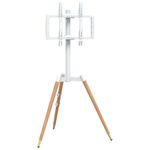 TV, Audio-Video si Foto - Accesorii TV si audio - Suporturi TV - Trepied TV pentru ecran de max. 37-65 inci VESA 400x400 mm 40kg, maro - Infinity.ro