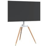 TV, Audio-Video si Foto - Accesorii TV si audio - Suporturi TV - Trepied TV pentru ecran de max. 37-65 inci VESA 400x400 mm 40kg, maro - Infinity.ro