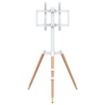 TV, Audio-Video si Foto - Accesorii TV si audio - Suporturi TV - Trepied TV pentru ecran de max. 37-65 inci VESA 400x400 mm 40kg, maro - Infinity.ro