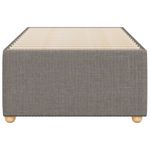 Casa si Gradina - Mobilier - Paturi si accesorii - Paturi - Cadru de pat, gri taupe, 80x200 cm, material textil - Infinity.ro
