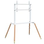 TV, Audio-Video si Foto - Accesorii TV si audio - Suporturi TV - Suport TV cu sevalet ecran max. 37-86 inci VESA 400x600mm 60 kg, maro - Infinity.ro