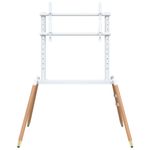 TV, Audio-Video si Foto - Accesorii TV si audio - Suporturi TV - Suport TV cu sevalet ecran max. 37-86 inci VESA 400x600mm 60 kg, maro - Infinity.ro