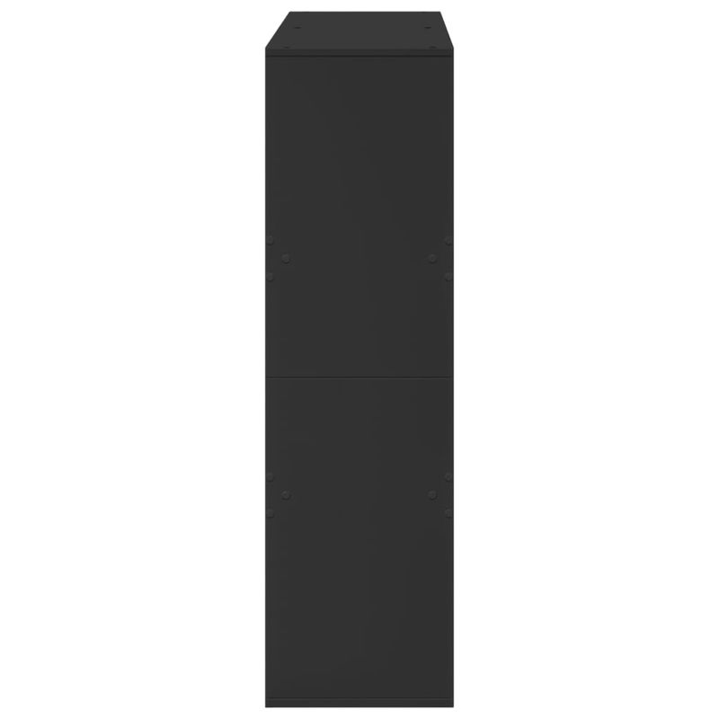 Casa si Gradina - Mobilier - Biblioteci si rafturi - Biblioteci - Biblioteca/Separator camera, negru, 100x33x115 cm - Infinity.ro