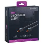 TV, Audio-Video si Foto - Accesorii TV si audio - Cabluri si adaptoare audio - Cablu audio-video Profesional 1x RCA tata-tata 7.5m 75ohm OFC cupru dublu ecaranat AWG24 aurit Clicktronic 70448 - Infinity.ro