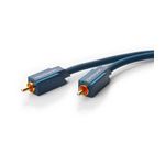 TV, Audio-Video si Foto - Accesorii TV si audio - Cabluri si adaptoare audio - Cablu audio-video Profesional 1x RCA tata-tata 3m 75ohm cupru AWG23 aurit Clicktronic - Infinity.ro