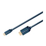 PC, gaming si accesorii - Retelistica - Cabluri si accesorii - Cablu Profesional 2m USB TYPE C - HDMI Ultra HD 10Gbps 4K-60Hz cupru AWG32 aurit Clicktronic - Infinity.ro